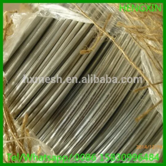 Chinese manufacturer hot dip or electro galvanized iron wire