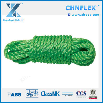Chnflex 16mm Green 3 Strand Polyamide Ropes Nylon Ropes