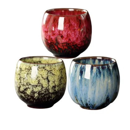Wholesale China Ceramic Tea Cups and Pottery Drinkware Sets