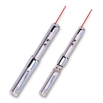 300mA USB Pen Drives with Double Laser Lights, 1 to 32GB Storage Capacity and Logo Imprint