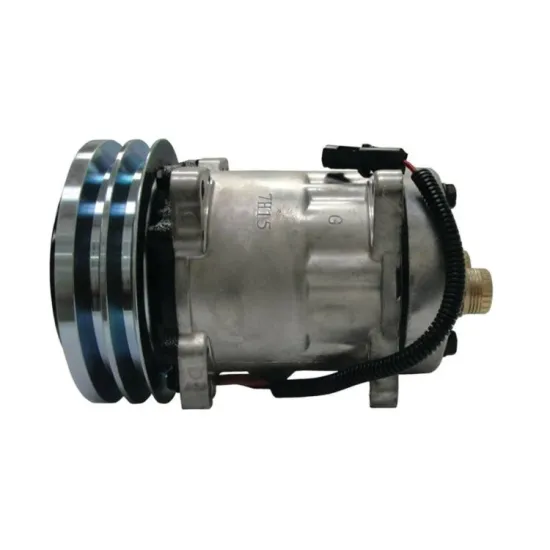 AC Compressor for Tractor Combine Industrial Construction Skid Steer Loader - SD7H15 194121A1 1999755C3 47050714 86993462
