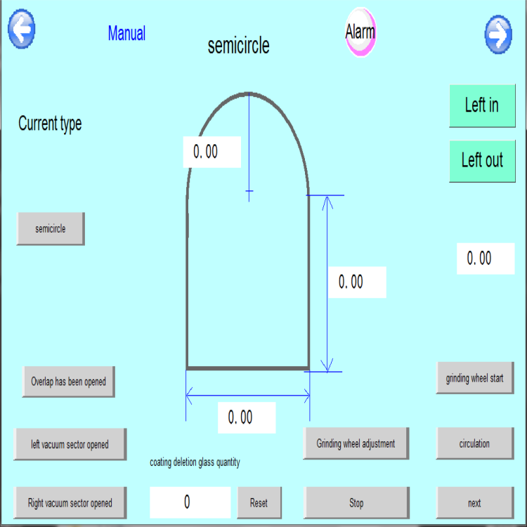 shaped glazing