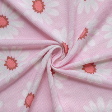 Bacteria-Resistant Breathable Lenzing Modal Spandex Jersey Fabric for Loungewear T-shirts