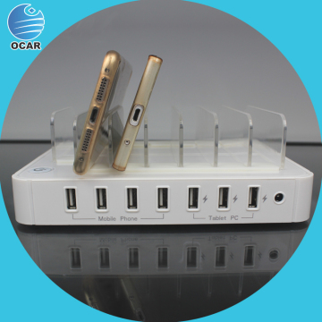 Lechance China Supplier Desk για κινητό δισκίο Σταθμός φόρτισης USB