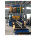 h beam assemble welding and straightening machine