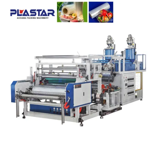 pe pipe packing film extruder machinery