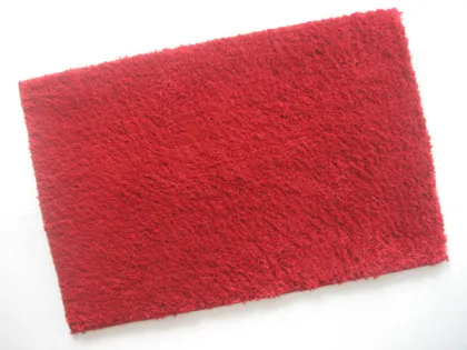 19mm Red, White, Yellow Micro-fibre Anti-slip Floor Mat Bathrug (shery-a) Shery-004a