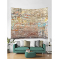 Colored Brick Wall Tapestry Stone Tapestry Wall Hanging Tapestry Polyester Print for Livingroom Bedroom Home Dorm Decor