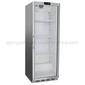 Hot Sale Refrigerator 400 L Refrigerated Chiller Single Glass Door Display