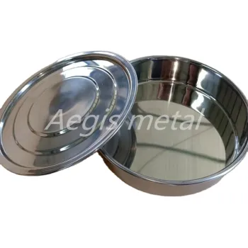 Customizable 1mm Hole 30 Diameter Stainless Steel Powder Sieve Set