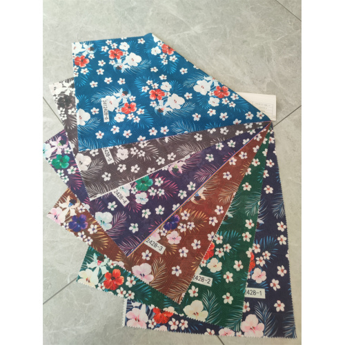 Breathable Lamination Linen Digital Printed Fabric