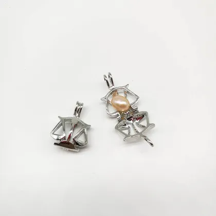12 Horoscope Zodiac Love Pearl with Libra Necklace