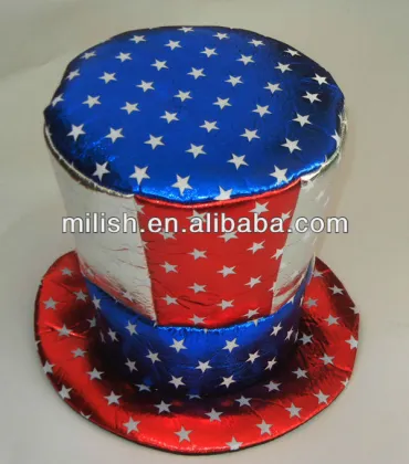 Carnival Funny Old Glory Star Hat / American flag hat W565