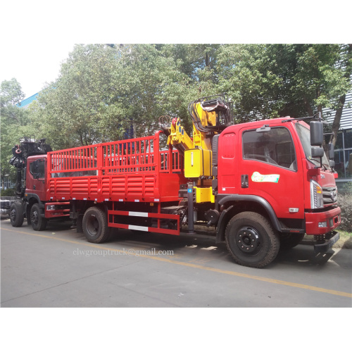 Grue montée sur camion de fret Dongfeng