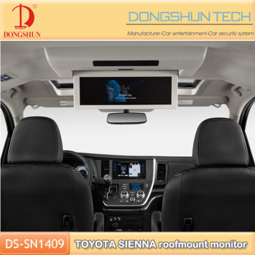 14.9 inch roof mount monitor special for TOYOTA SIENNA
