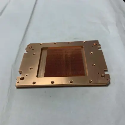 copper liquid cooling heatsink