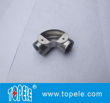 Bs Two Way Through Circular Malleable Aluminum Junction Box, Galvanized Electrical Conduit Fittings