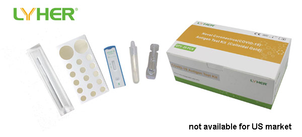 COVID-19 Antigentestkit (kolloidalt guld) (nasal)