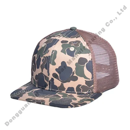 Custom Camouflage Snapback Trucker Caps