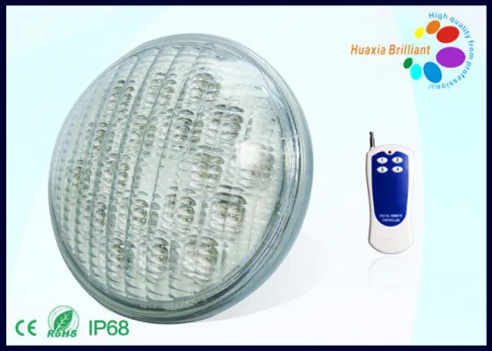 2200 Lm Rgb Round Led Swimming Pool Lights 54w Cree With Stainless Steel Led