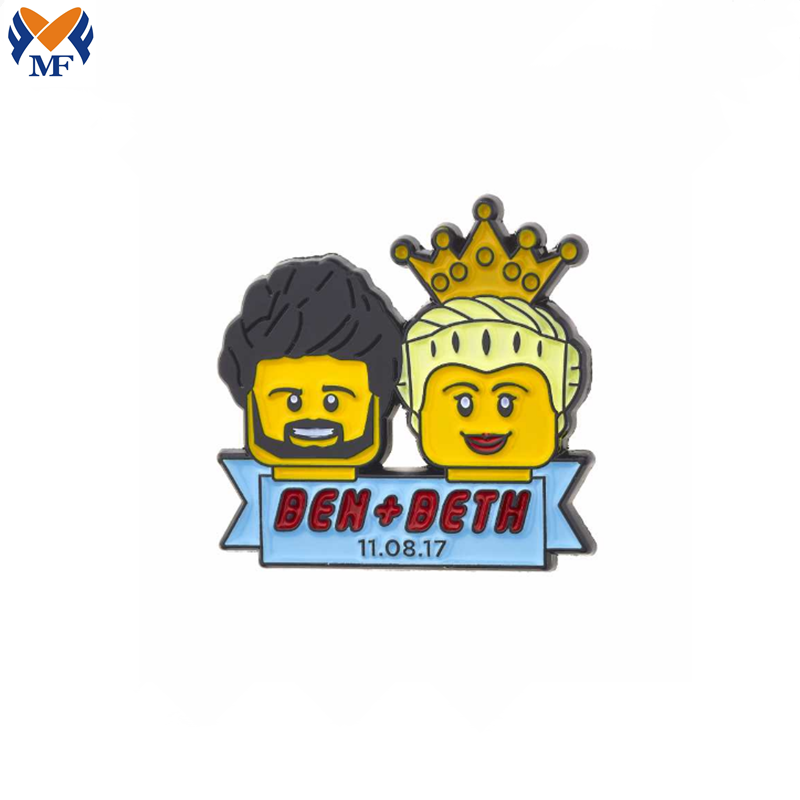 Crown Soft Enamel Pin Badge