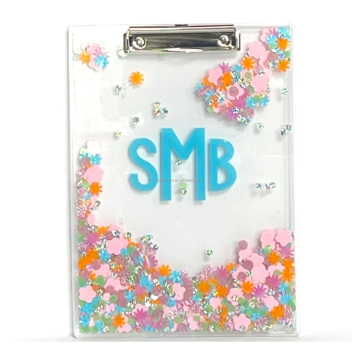 Low Profile Clip Standard A4 Letter Size Plastic Clipboard for Office