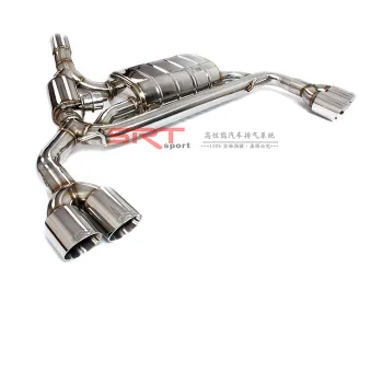 Volvo V60 S60L X760 Electric Exhaust Valve Catback System with Quad Double Tip