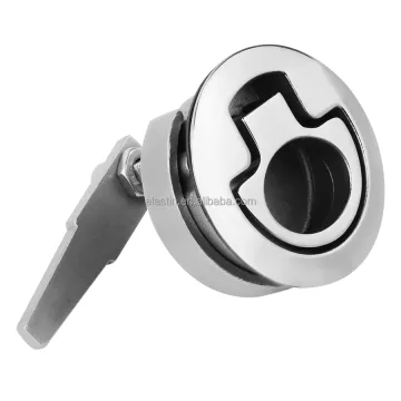 High Polished 316 Stainless Steel Marine Turning Latch Lock Lift Handle