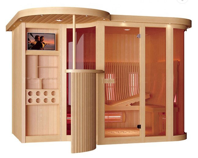 New sauna room far infrared sauna cabin