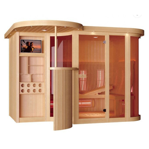 Beste Sauna Hersteller Neue Sauna -Zimmer Ferninfrarot Sauna Kabine