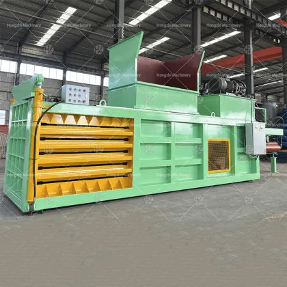 Horizontal Waste Paper Baler: Waste Paper Baling Press Machine for Plastic and Paper Waste
