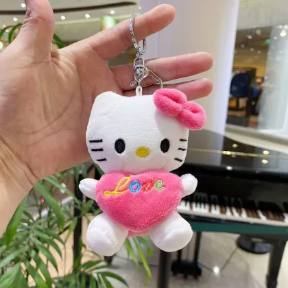 Cinnamoroll and My Melody Plush Toys: Kitty Keychains and Dolls