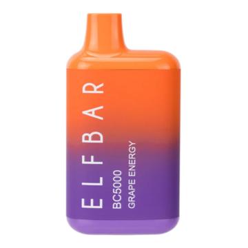 Elf Bar BC5000 Puffs Dispositivo de humo de vape desechable