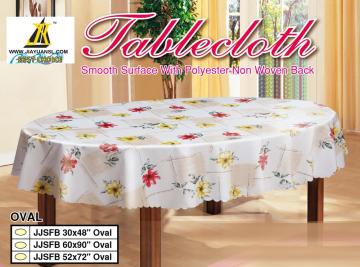 Tnt Tablecloth with Scallop Edge