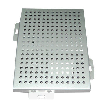 Aluminum or Stainless Steel Perforated Mesh Sheet, 1 to 20m Length, 1 to 1.5m Width