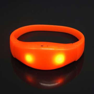 Led flashing Bracelet Sound Activated Silicone Wristband