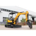 Orchard Farm utilise une mini excavatrice de 3,5 tonnes