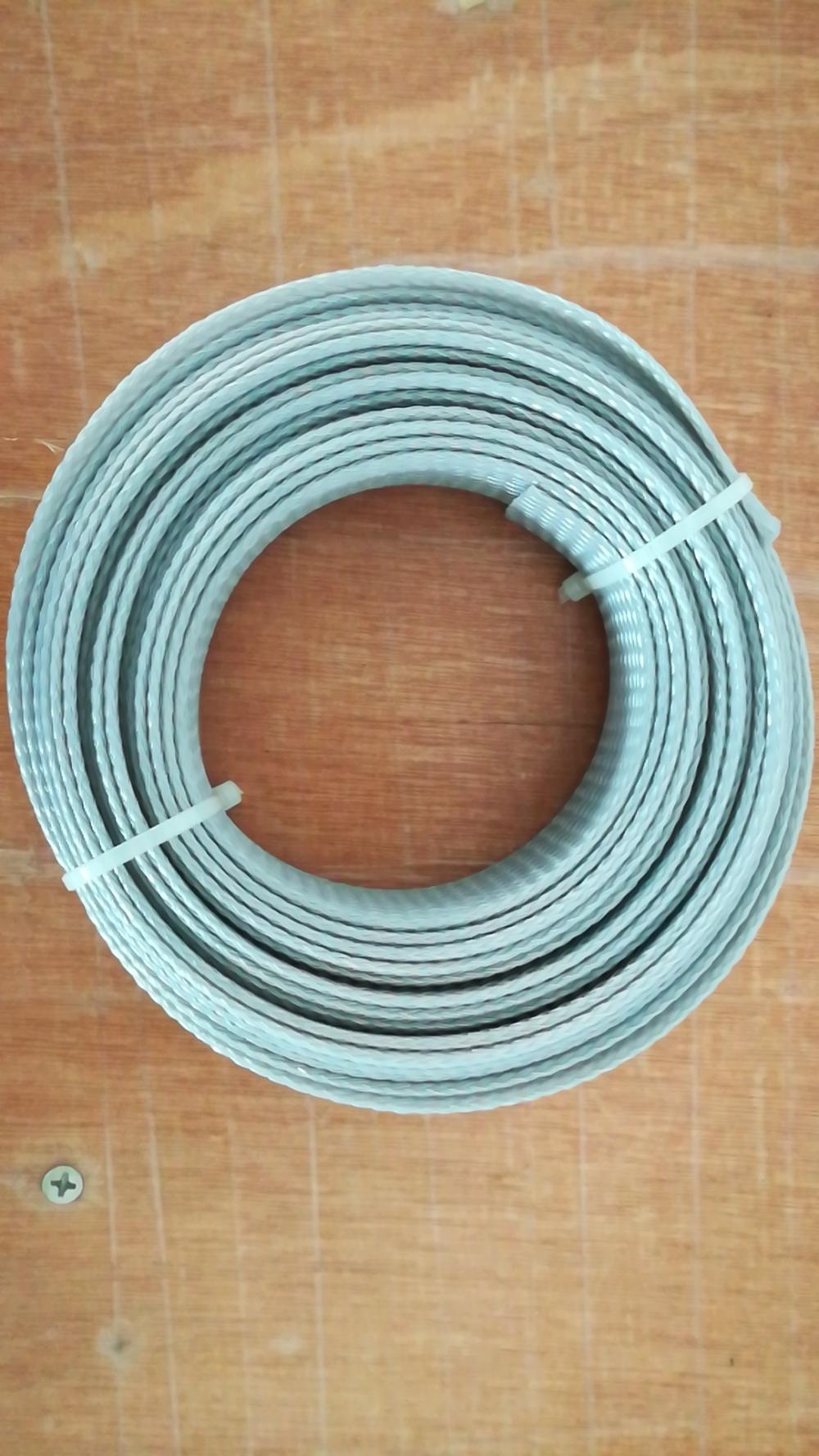 Nylon dệt đen bện Sleeving