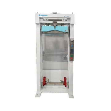 JK-P207E Semi Automatic Vertical Garment Suit Packing Machine for Sale