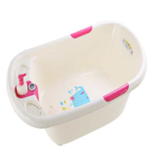 Baby Bathtub Plastik Dengan Thermometer Produk Bayi