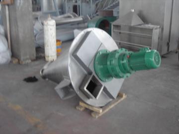 Spiral structure mixing rod vertical double screw mixer