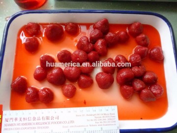 820g canned strawberry in heavy syrup