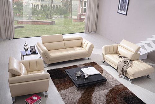 Leather 321 Sofa Set