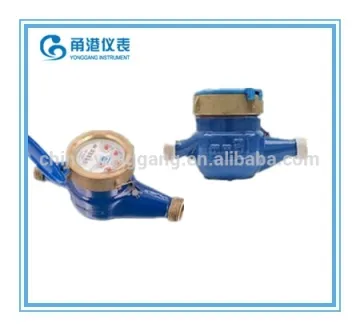 Level flow brass water meter with long term service/dn 15-50mm