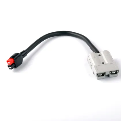 20CM 50A Anderson Plug Connector with Dual 30A Anderson Poles Down and Up Monopole Power Cable