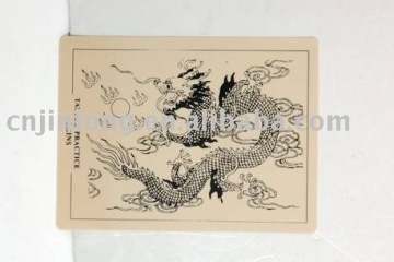 Professional tattoo practice skin
