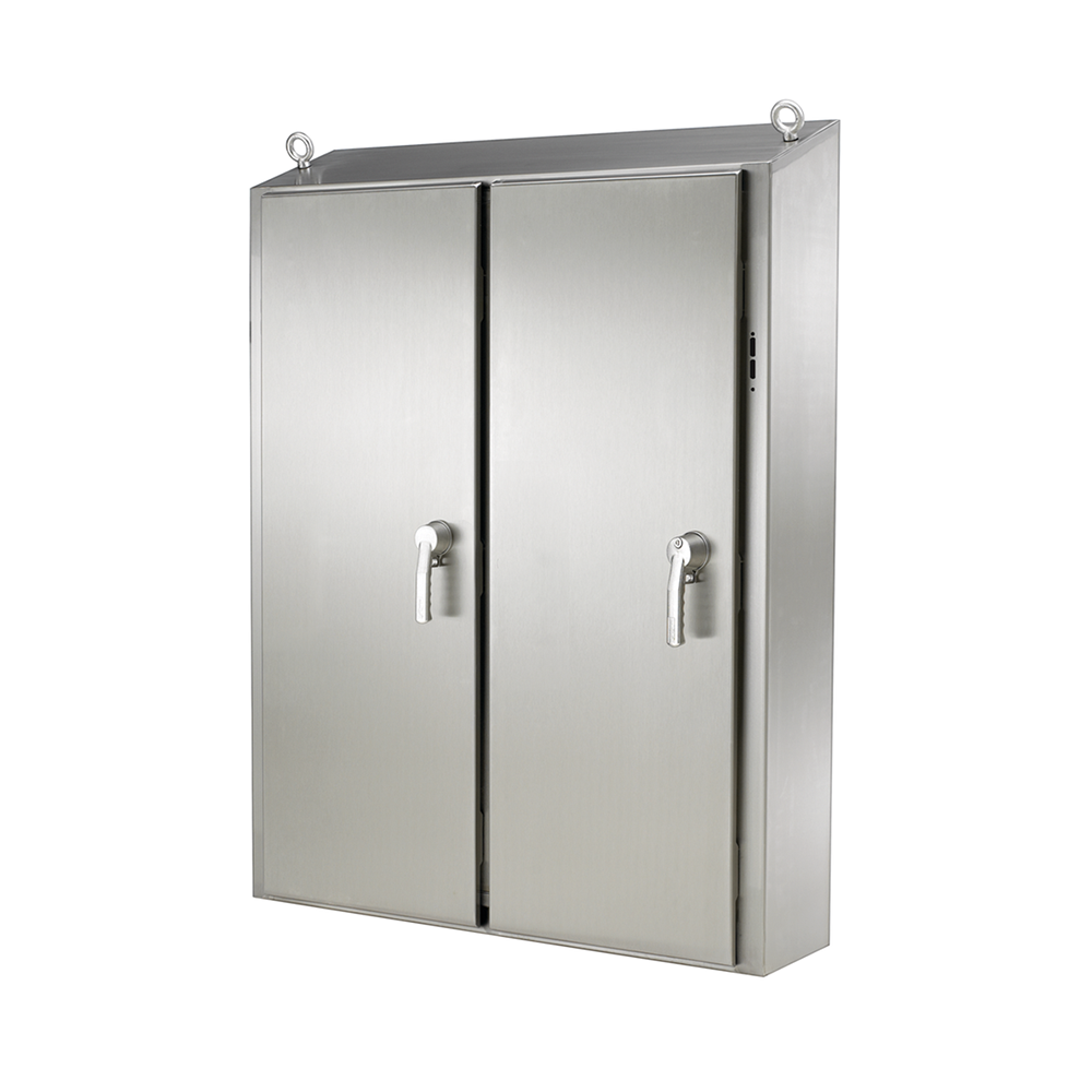 FREE STANDING stainless steel electrical cabinet assembly