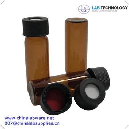 4ml Screw Agilent amber Glass bottle
