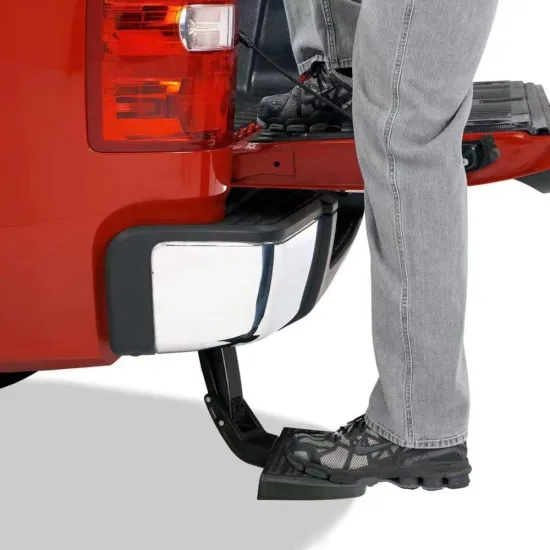 Retractable Tailgate Step for Toyota Hilux, Tundra, Dodge Ram 4x4 Trucks