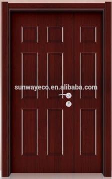 Hot sale simple bedroom door designs WPC door